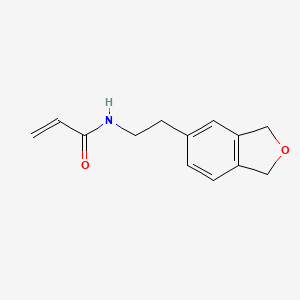 N-[2-(1,3-Dihydro-2-benzofuran-5-yl)ethyl]prop-2-enamide
