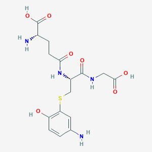 molecular formula C16H22N4O7S B029923 Desacetyl Acetaminophen Glutathione CAS No. 129762-76-1