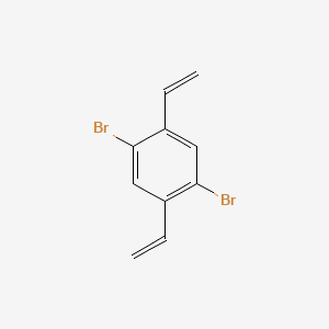 molecular formula C10H8Br2 B2992327 1,4-Dibromo-2,5-divinylbenzene CAS No. 868847-75-0