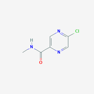molecular formula C6H6ClN3O B2992353 5-chloro-N-methylpyrazine-2-carboxamide CAS No. 1049025-94-6