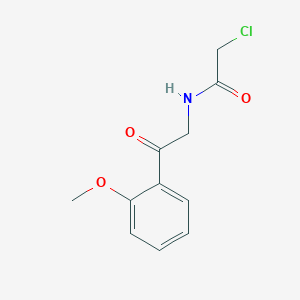 2-Chloro-N-[2-(2-methoxyphenyl)-2-oxoethyl]acetamide