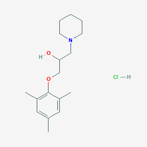 1-(Mesityloxy)-3-piperidin-1-ylpropan-2-ol hydrochloride