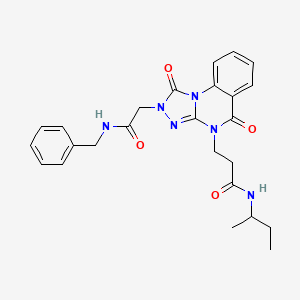 2-[4-(3,4-dihydroisoquinolin-2(1H)-ylcarbonyl)phenyl]-6-pyrrolidin-1-ylpyridazin-3(2H)-one