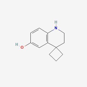 2',3'-dihydro-1'H-spiro[cyclobutane-1,4'-quinolin]-6'-ol