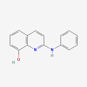 2-Anilinoquinolin-8-ol