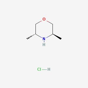 (3R,5R)-3,5-Dimethylmorpholine hydrochloride