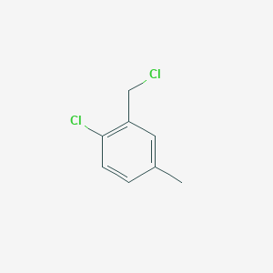 molecular formula C8H8Cl2 B2993047 1-Chloro-2-(chloromethyl)-4-methylbenzene CAS No. 34896-68-9