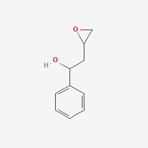 molecular formula C10H12O2 B2993104 2-Oxiraneethanol, alpha-phenyl- CAS No. 61276-54-8
