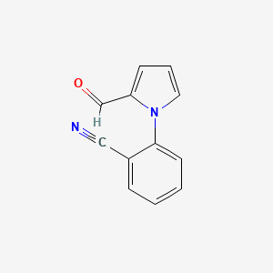2-(2-formyl-1H-pyrrol-1-yl)benzonitrile