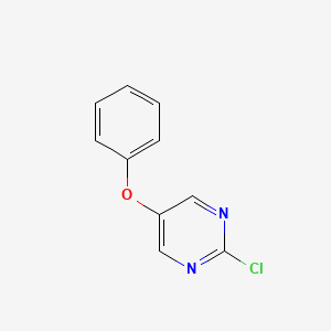 molecular formula C10H7ClN2O B2993232 2-Chloro-5-phenoxypyrimidine CAS No. 83774-11-2