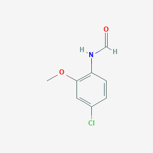 N-(4-chloro-2-methoxyphenyl)formamide