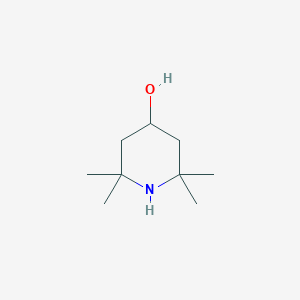 molecular formula C9H19NO B029938 2,2,6,6-Tetramethyl-4-piperidinol CAS No. 2403-88-5