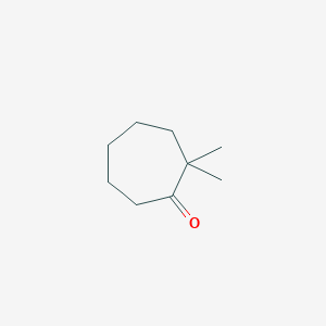 molecular formula C9H16O B2993807 2,2-Dimethylcycloheptanone CAS No. 7228-52-6