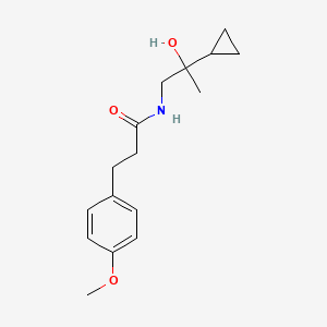 N-(2-cyclopropyl-2-hydroxypropyl)-3-(4-methoxyphenyl)propanamide