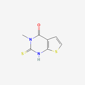 2-Mercapto-3-methyl-3H-thieno[2,3-d]pyrimidin-4-one
