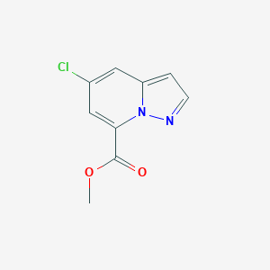 Methyl 5-chloropyrazolo[1,5-a]pyridine-7-carboxylate