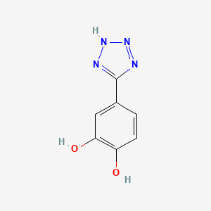 1,2-Benzenediol, 4-(2H-tetrazol-5-yl)-