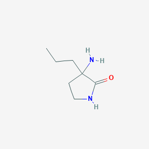 3-Amino-3-propylpyrrolidin-2-one
