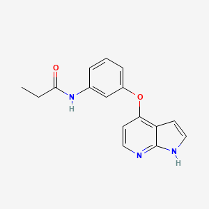 molecular formula C16H15N3O2 B2994078 WZ4141R CAS No. 2319589-98-3