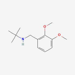 N-(tert-butyl)-N-(2,3-dimethoxybenzyl)amine