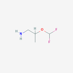 2-(Difluoromethoxy)propan-1-amine