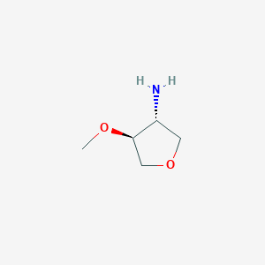 (3R,4S)-4-methoxyoxolan-3-amine