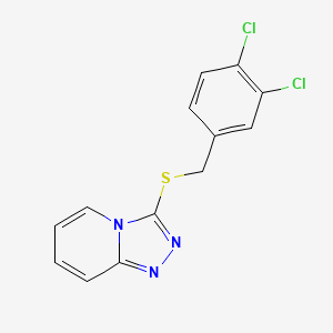 3-((3,4-Dichlorobenzyl)thio)-[1,2,4]triazolo[4,3-a]pyridine