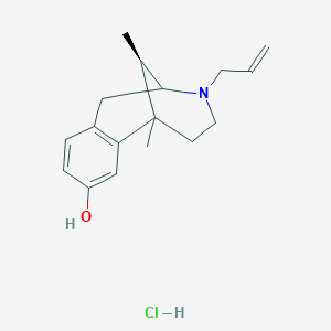 Alazocine hydrochloride, (+)-
