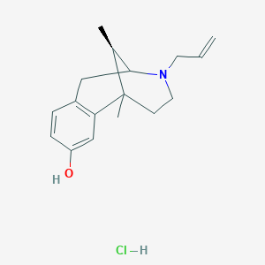 molecular formula C17H23NO.HCl B029944 (+)-SK&F 10047 盐酸盐 CAS No. 133005-41-1