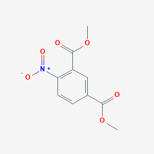 molecular formula C10H9NO6 B2994405 Dimethyl 4-nitroisophthalate CAS No. 69048-70-0