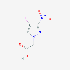 (4-iodo-3-nitro-1H-pyrazol-1-yl)acetic acid
