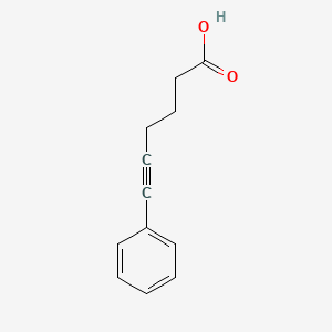 molecular formula C12H12O2 B2994436 6-phenylhex-5-ynoic acid CAS No. 540803-87-0