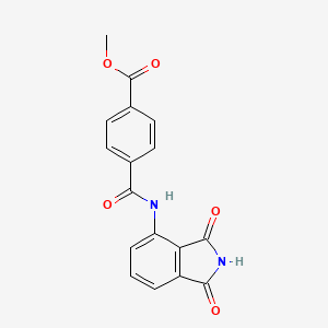 Methyl 4-[(1,3-dioxoisoindol-4-yl)carbamoyl]benzoate