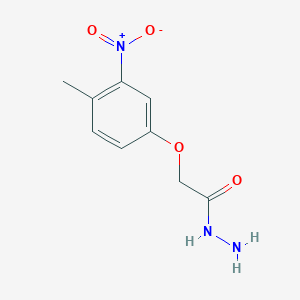 2-(4-Methyl-3-nitrophenoxy)acetohydrazide