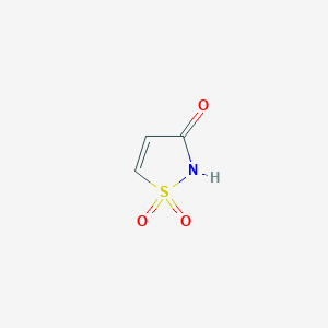 molecular formula C3H3NO3S B2994768 3-hydroxy-1lambda6,2-thiazole-1,1-dione CAS No. 26479-40-3