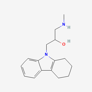 molecular formula C16H22N2O B2994867 1-Methylamino-3-(1,2,3,4-tetrahydro-carbazol-9-yl)-propan-2-ol CAS No. 801228-20-6