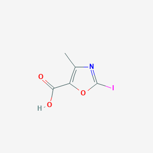2-Iodo-4-methyloxazole-5-carboxylic acid