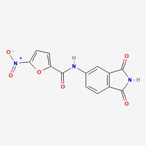 N-(1,3-dioxoisoindolin-5-yl)-5-nitrofuran-2-carboxamide