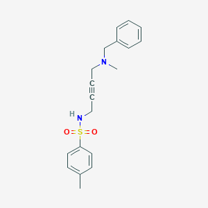 N-(4-(benzyl(methyl)amino)but-2-yn-1-yl)-4-methylbenzenesulfonamide