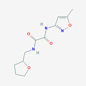 N1-(5-methylisoxazol-3-yl)-N2-((tetrahydrofuran-2-yl)methyl)oxalamide