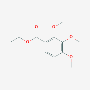molecular formula C12H16O5 B2995242 Ethyl 2,3,4-trimethoxybenzoate CAS No. 10413-86-2