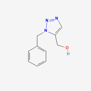 molecular formula C10H11N3O B2995244 (1-Benzyl-1H-1,2,3-triazol-5-yl)methanol CAS No. 77177-16-3