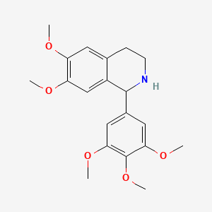 6,7-Dimethoxy-1-(3,4,5-trimethoxyphenyl)-1,2,3,4-tetrahydroisoquinoline