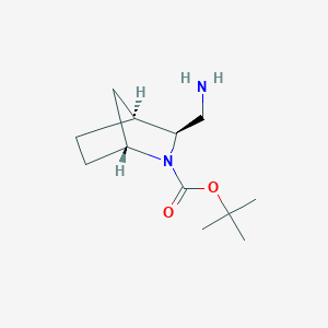 (1R,3S,4S)-3-Aminomethyl-2-aza-bicyclo[2.2.1]heptane-2-carboxylic acid tert-butyl ester