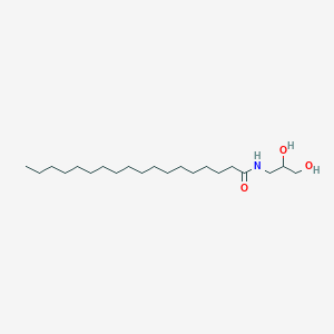 molecular formula C21H43NO3 B029953 rac N-(2,3-Dihydroxypropyl)octadecanamide CAS No. 7336-25-6