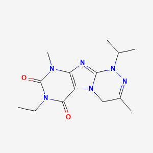 7-ethyl-3,9-dimethyl-1-propan-2-yl-4H-purino[8,7-c][1,2,4]triazine-6,8-dione