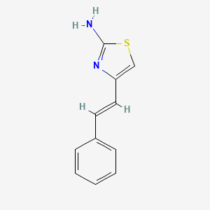 B2995422 4-(2-Phenylethenyl)-1,3-thiazol-2-amine CAS No. 1352128-86-9; 488816-56-4