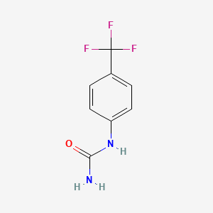 molecular formula C8H7F3N2O B2995502 [4-(Trifluoromethyl)phenyl]urea CAS No. 343247-65-4