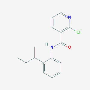 B2995521 N-(2-butan-2-ylphenyl)-2-chloropyridine-3-carboxamide CAS No. 149707-94-8