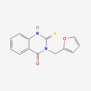 3-(2-furylmethyl)-2-mercaptoquinazolin-4(3H)-one